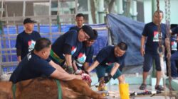 Masjid Raya Al-Azhom Distribusikan 5000 Paket Daging Buat Masyarakat