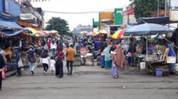 Jalan Penunjang Pasar Anyar Mulai di Aspal